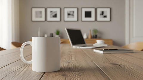 laptop and coffee on a desk